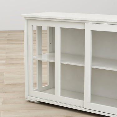 Kitchen Storage Cabinet With Glass Door